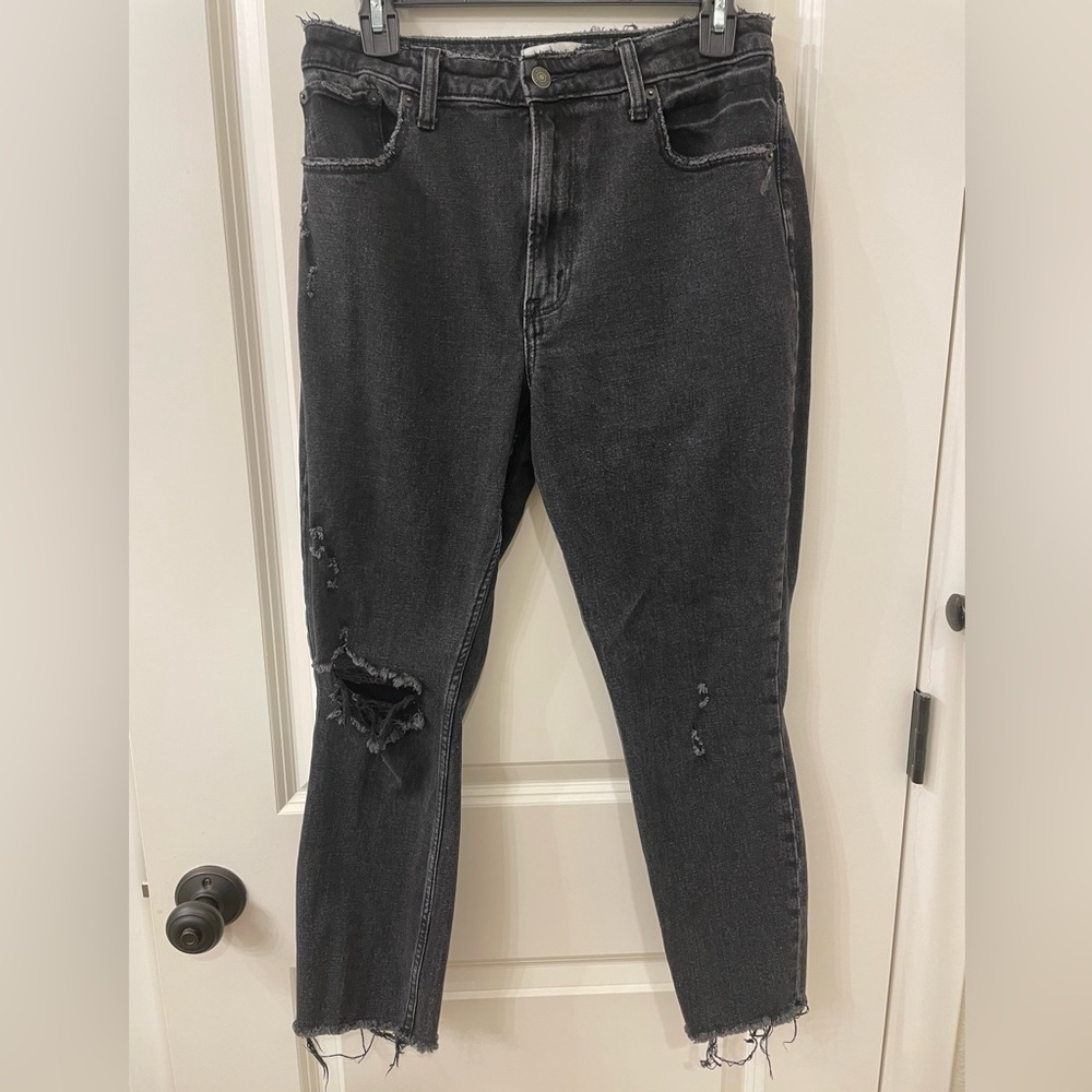 Abercrombie & Fitch Curve Love high rise skinny jeans